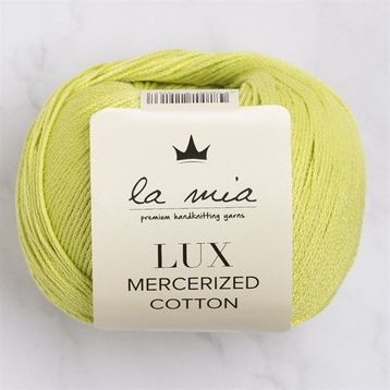 La Mia Lux Mercerized Cotton 33751 150 Fıstık Yeşili El Örgü İpi
