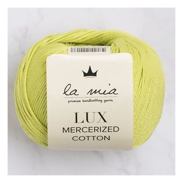 La Mia Lux Mercerized Cotton 33751 150 Fıstık Yeşili El Örgü İpi