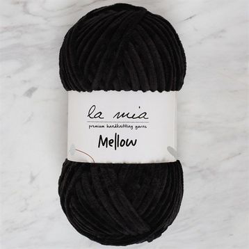 La Mia Mellow 34151 902 Siyah El Örgü İpi