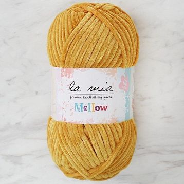 La Mia Mellow 34162 916 Koyu Sarı El Örgü İpi