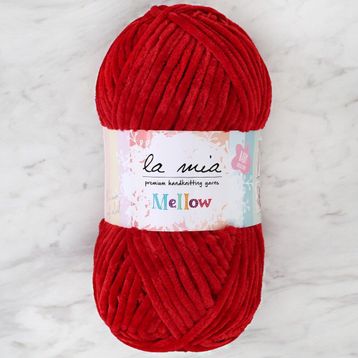 La Mia Mellow 927 Kırmızı El Örgü İpi