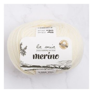 La Mia Merino 33776 L081 Krem El Örgü İpi