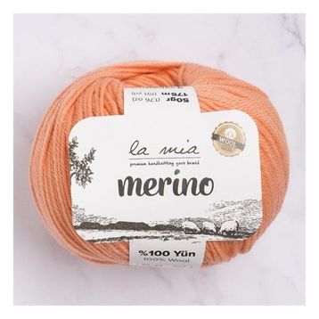 La Mia Merino 33779 L089 Somon El Örgü İpi