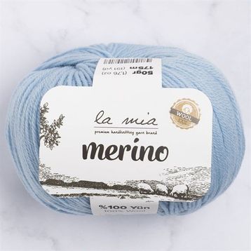 La Mia Merino 33784 L095 Mavi El Örgü İpi