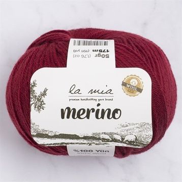 La Mia Merino 33792 L065 Bordo El Örgü İpi