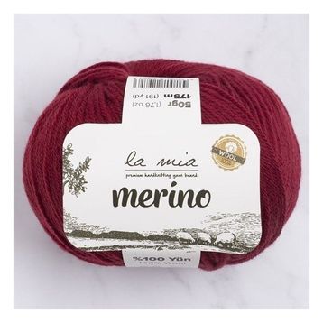 La Mia Merino 33792 L065 Bordo El Örgü İpi