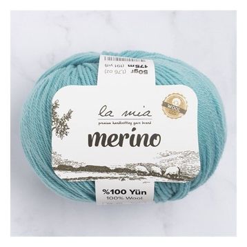 La Mia Merino 33794 L053 Yeşil El Örgü İpi