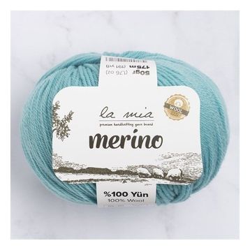 La Mia Merino 33794 L053 Yeşil El Örgü İpi