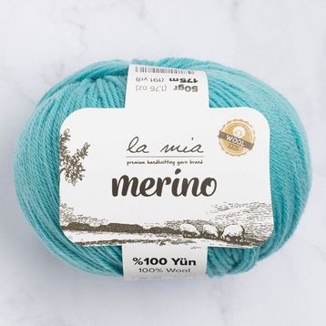 La Mia Merino 33794 L053 Yeşil El Örgü İpi