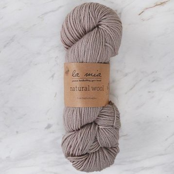 La Mia Natural Wool 33605 H3 Bej El Örgü İpi