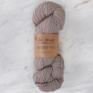 La Mia Natural Wool 33605 H3 Bej El Örgü İpi