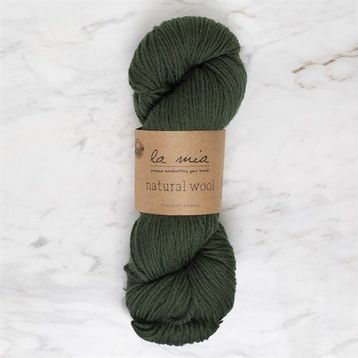 La Mia Natural Wool 34399 L801 Yeşil El Örgü İpi