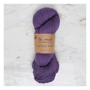 La Mia Natural Wool 34400 L269 Mor El Örgü İpi