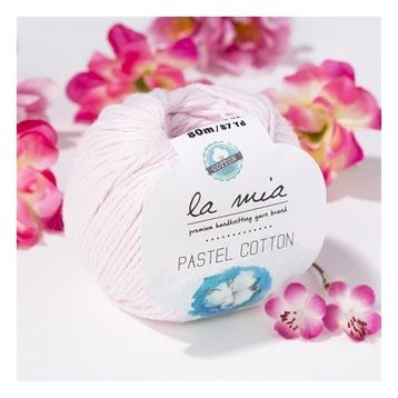 La Mia Pastel Cotton 33616 L057 Pembe El Örgü İpi