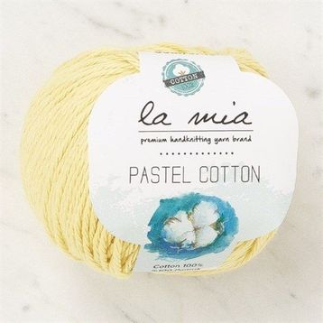 La Mia Pastel Cotton 33959 L183 Sarı El Örgü İpi