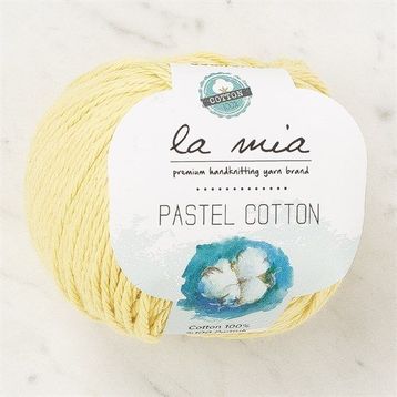 La Mia Pastel Cotton 33959 L183 Sarı El Örgü İpi