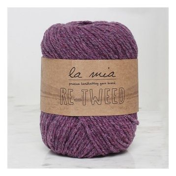 La Mia Re-Tweed 34408 L143 Mor Melanj El Örgü İpi