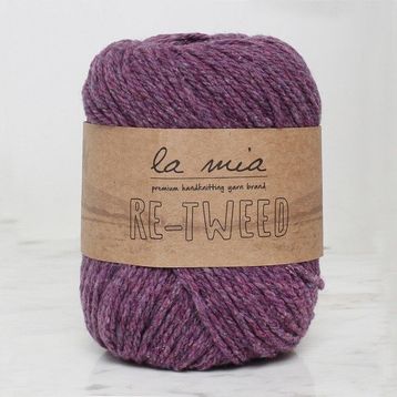 La Mia Re-Tweed 34408 L143 Mor Melanj El Örgü İpi