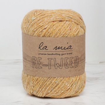 La Mia Re-Tweed 34413 L124 Sarı Melanj El Örgü İpi