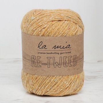 La Mia Re-Tweed 34413 L124 Sarı Melanj El Örgü İpi