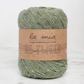 La Mia Re-Tweed 34415 L173 Yeşil Melanj El Örgü İpi