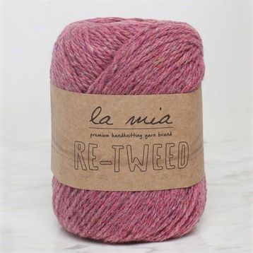 La Mia Re-Tweed 34417 L140 Gül Kurusu Melanj El Örgü İpi