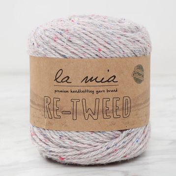La Mia Re-Tweed L156 Açık Gri Melanj El Örgü İpi