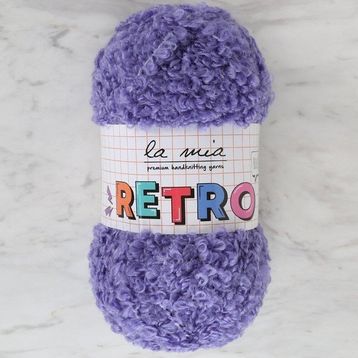 La Mia Retro LM0510 Mor El Örgü İpi
