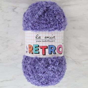 La Mia Retro LM0510 Mor El Örgü İpi