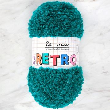 La Mia Retro LM0820 Petrol Yeşil El Örgü İpi