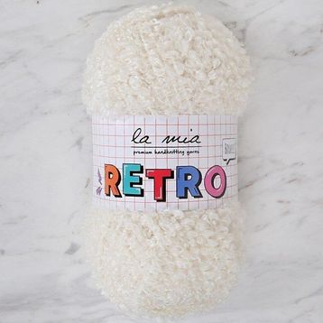 La Mia Retro LM1011 Krem El Örgü İpi