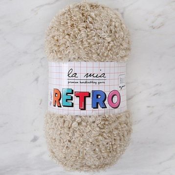 La Mia Retro LM1013 Bej El Örgü İpi