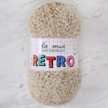 La Mia Retro LM1013 Bej El Örgü İpi