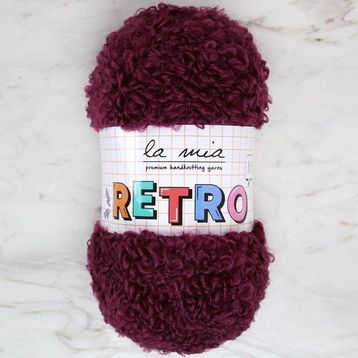 La Mia Retro LM5131 Mor El Örgü İpi