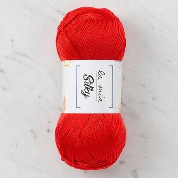 La Mia Silky 33676 L004 Kırmızı El Örgü İpi