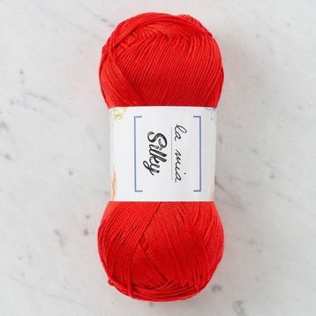La Mia Silky 33676 L004 Kırmızı El Örgü İpi