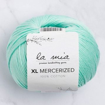 La Mia XL Mercerize 33767 137 Su Yeşili El Örgü İpi