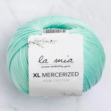 La Mia XL Mercerize 33767 137 Su Yeşili El Örgü İpi