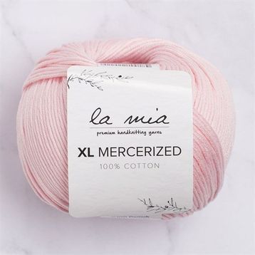 La Mia XL Mercerized 33760 4 Pembe El Örgü İpi