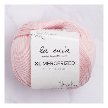 La Mia XL Mercerized 33760 4 Pembe El Örgü İpi