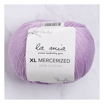 La Mia XL Mercerized 33764 53 Lila El Örgü İpi