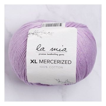 La Mia XL Mercerized 33764 53 Lila El Örgü İpi