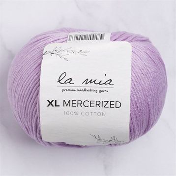 La Mia XL Mercerized 33764 53 Lila El Örgü İpi