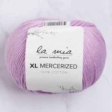 La Mia XL Mercerized 33764 53 Lila El Örgü İpi
