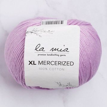La Mia XL Mercerized 33764 53 Lila El Örgü İpi