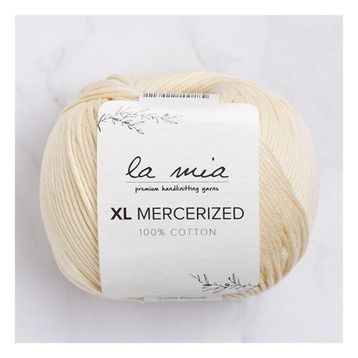 La Mia XL Mercerized 33769 174 Krem El Örgü İpi