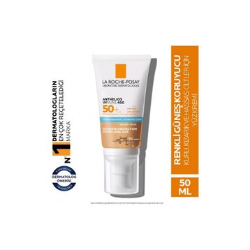La Roche-Posay Anthelios Uvmune SPF50+ Hassas Kuru Ciltler 50 ml Nemlendirici Yüz Güneş Kremi