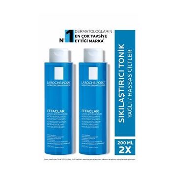 La Roche-Posay Effeclar 2x200 ml Tonik Seti