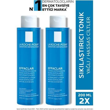La Roche-Posay Effeclar 2x200 ml Tonik Seti