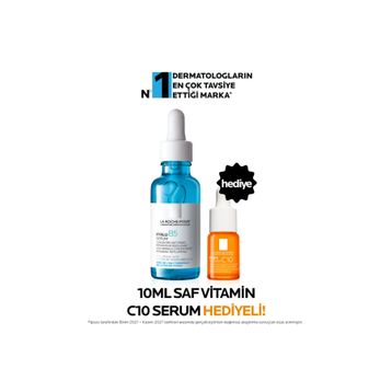 La Roche-Posay Hyalu B5 Serum + Pura Vitamin C 10 ml Serum Set
